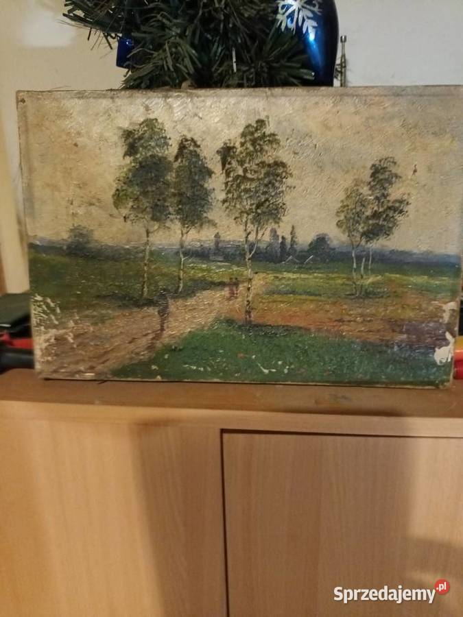 Wiejska droga na Śląsku Malarstwo śląskie