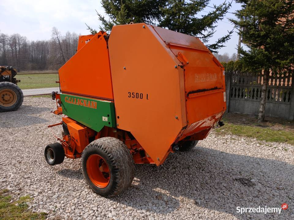 Prasa GALLIGNANI 3500L rolująca vicon krone Rolujące (belujące) Rolujące (belujące) Chlewice sprzedam