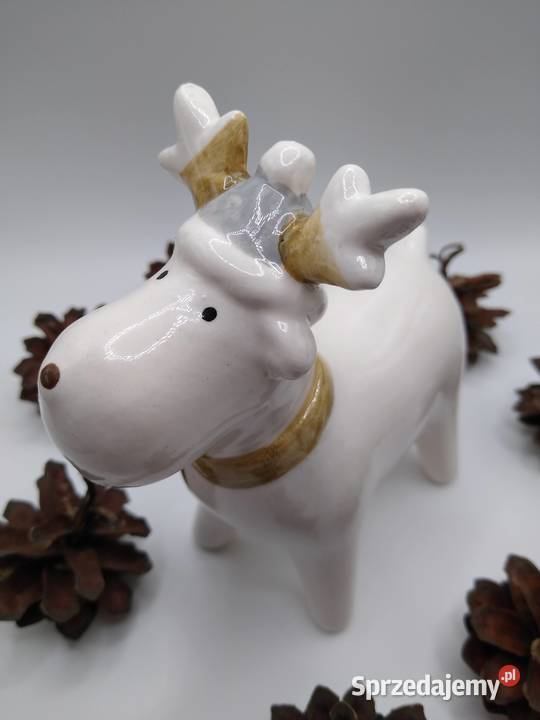 Renifer Reniferek Ceramika Christmas pomorskie Gdańsk