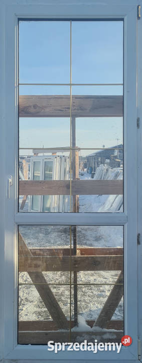 OKNA KacprzaK 89X226 Okno Balkonowe Używane PCV Lublin