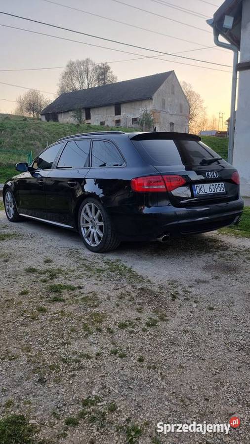 Audi A4 B8 30TDI Quattro Sline Bogate dolnośląskie Kłodzko sprzedam