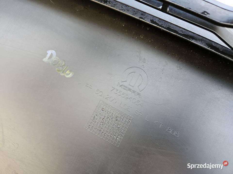FIAT DOBLO II 2 LIFT SPOILER DÓŁ ZDERZAKA PRZÓD osobowe Międzychód