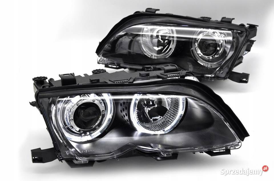 Reflektor Lewy i Prawy XENON BMW 3 E46 Ringi Żary