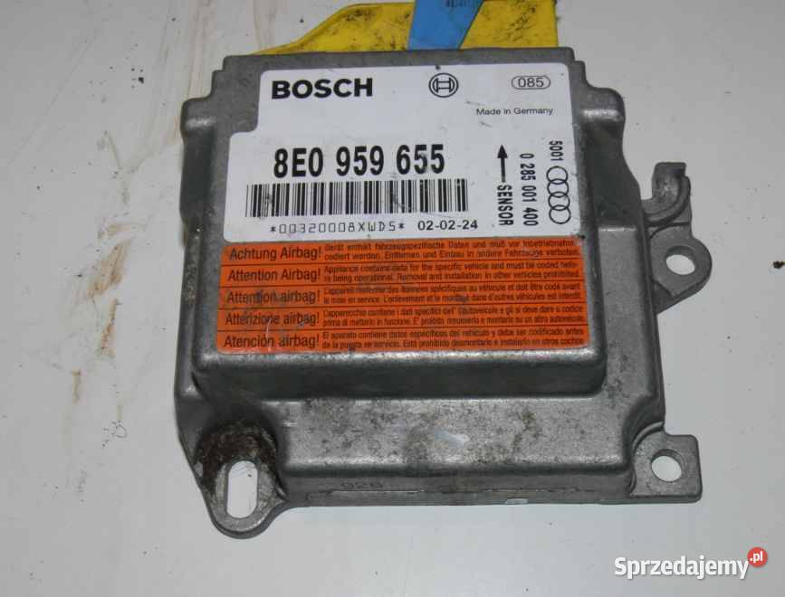 Sterownik Poduszek 8E0959655 Audi A4 B6 NUMER Wielkie Drogi