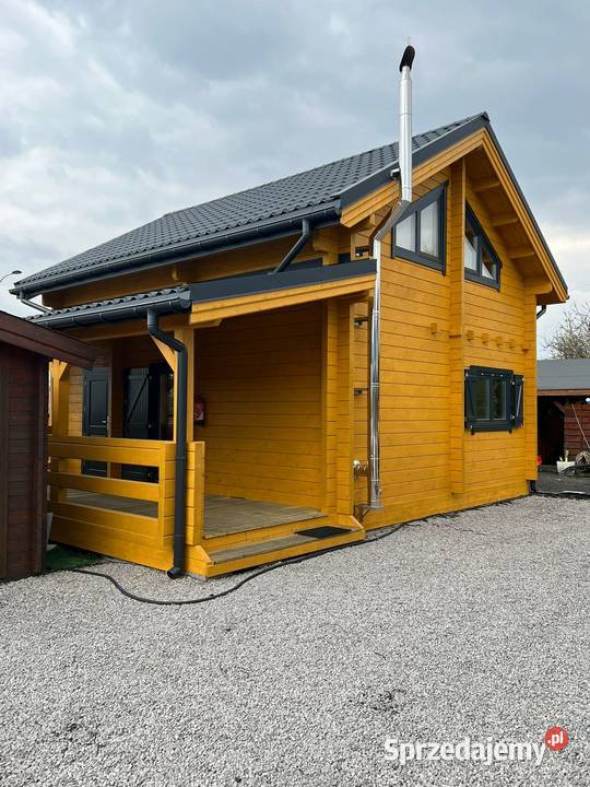 Dom drewniany z balika Gracja Deluxe 80m2 mazowieckie