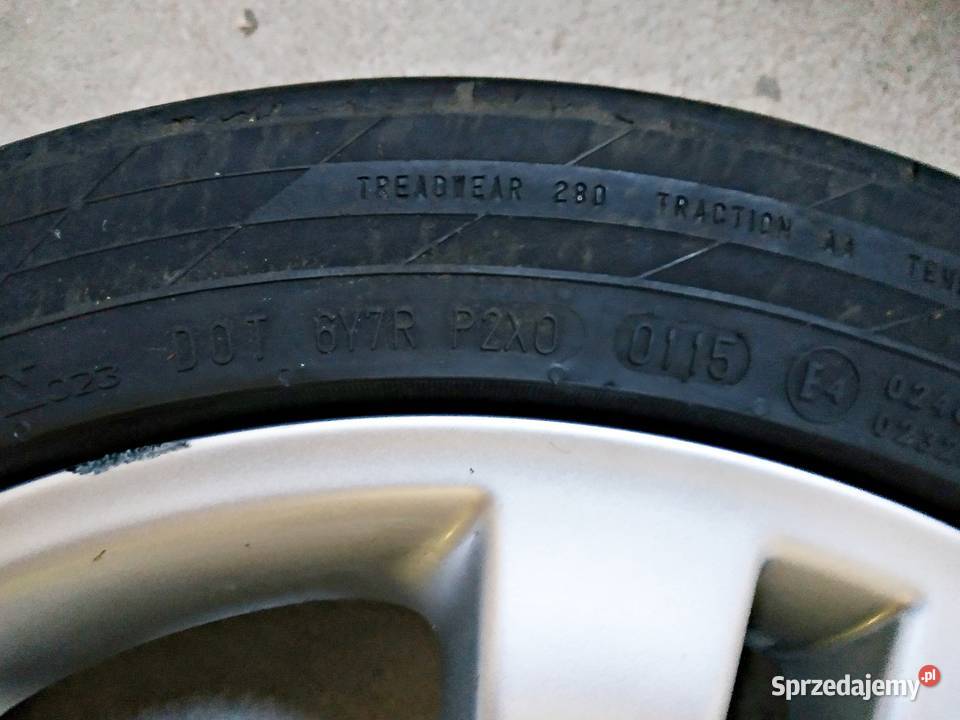 Felga 17 aluminiowa 75Jx17H2 ET47 MERCEDES aluminiowe