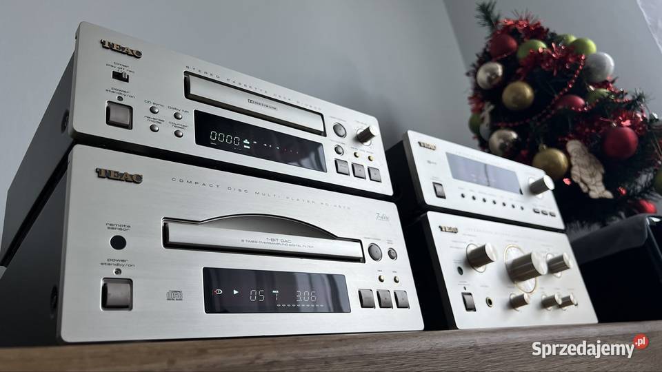 Wieża Teac Wzmacniacz H500I Tuner TH500 CD