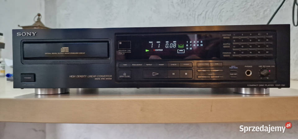 SONY odtwarzacz CD player CDP 790 CDP790 Międzychód