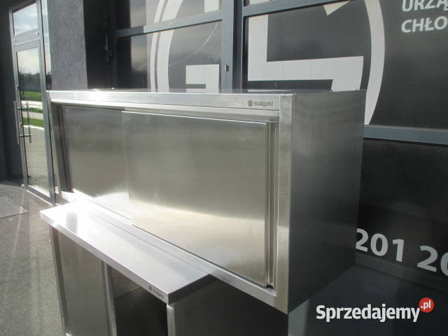 NOWA Szafka Wisząca Stal Nierdzewna Drzwi Suwane wielkopolskie Ostrów Wielkopolski