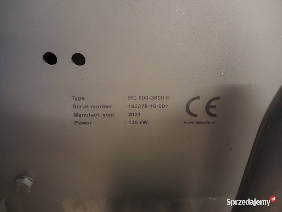 Piec Kontaktowy Hitec contact cooker Type BG 600 Włocławek