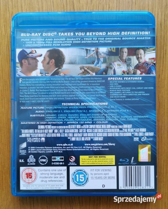 Talladega Nights The Ballad of Ricky Bobby Demon Parzęczew sprzedam