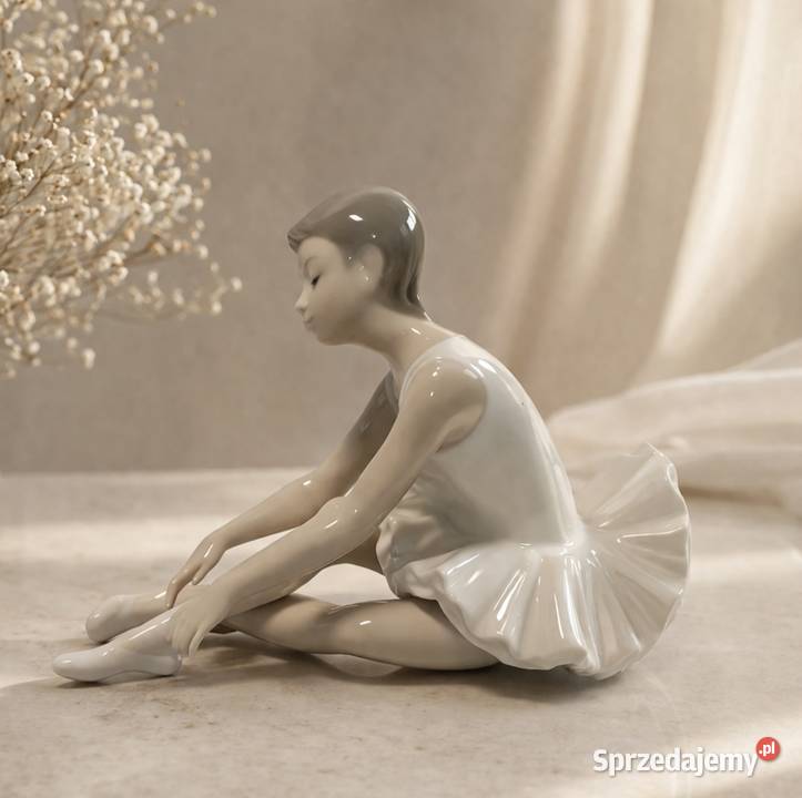 Porcelanowa figura Tancerki Baleriny Baletnicy Pabianice