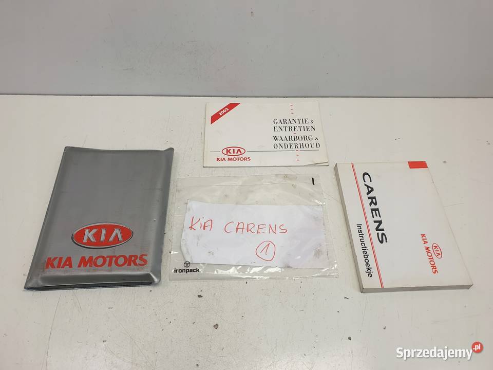 Kia Carens II INSTRUKCJA OBSŁUGI Dokumenty Rudka