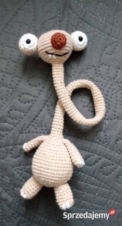 Sid wykonany na szydełku Łask