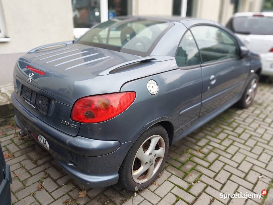 PEUGEOT 206 Cabrio Automat Skóra