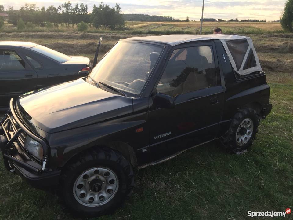 Suzuki Vitara 16 GAZ pełna elektryka IDEALNA 1600cm3 Szczytna