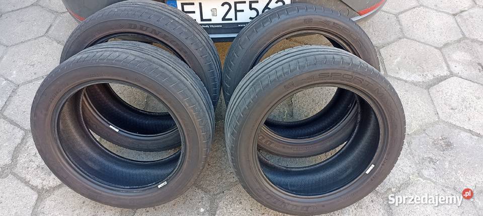 Używane opony letnie DUNLOP SPORT MAXX RT