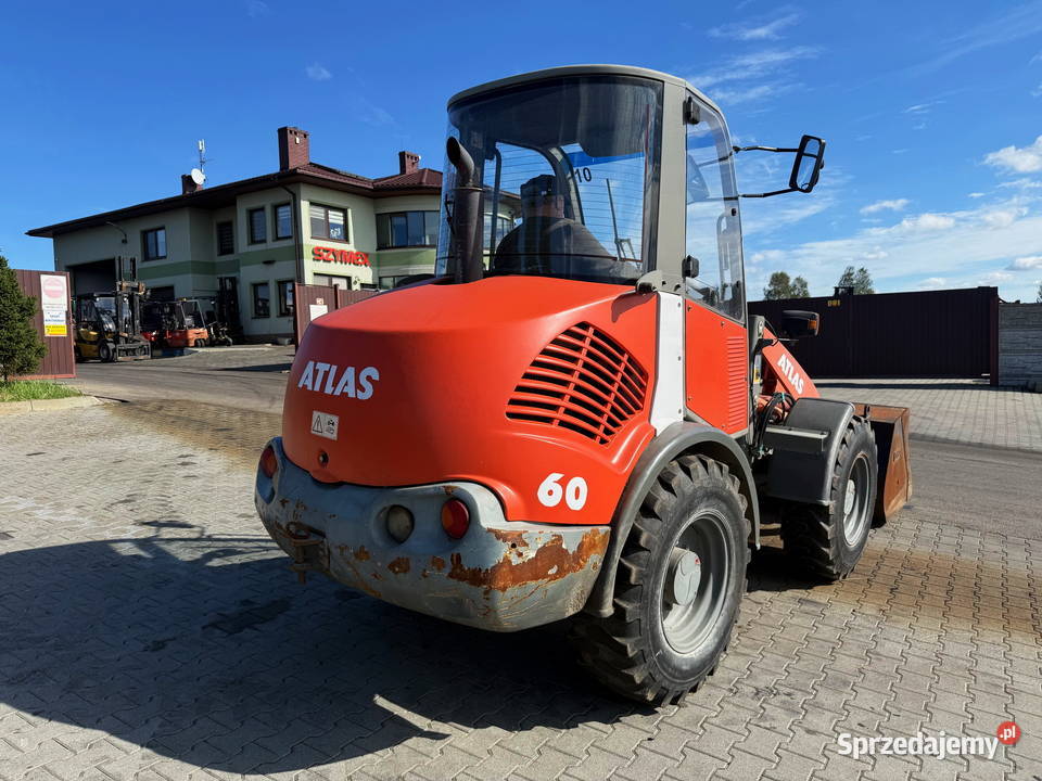 ładowarka czołowa ATLAS AR60 łyżka widły nie