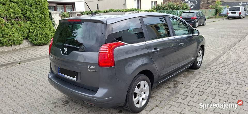 Peugeot 5008 I 20 HDI 150 Rok produkcji 2011 wielkopolskie Swarzędz sprzedam