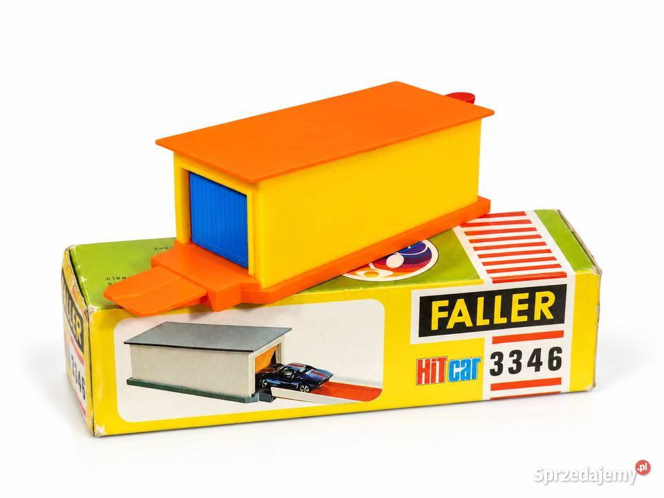 Garaż FALLER HiT car 3346 Vintage Lata 70 BOX Poddębice