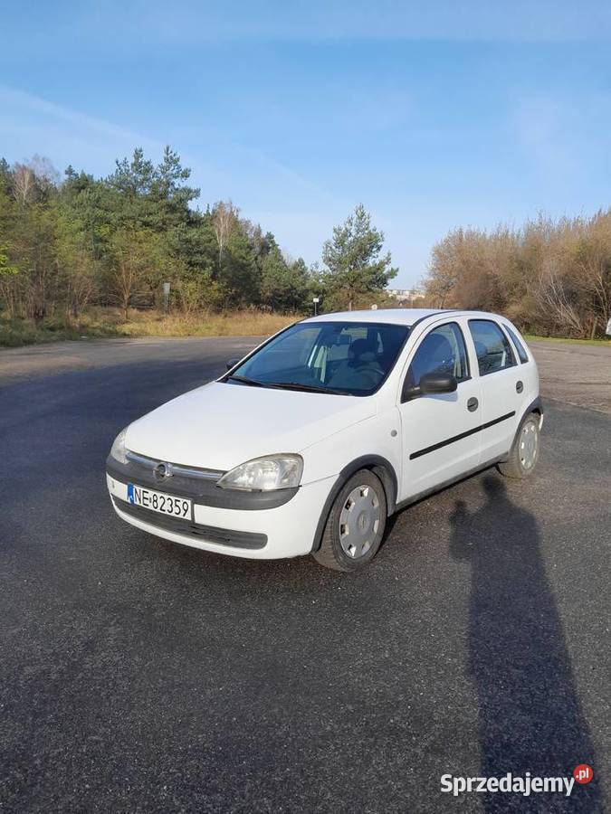 OPEL CORSA C Njoy 17TD 2003r z klimatyzacją Iława