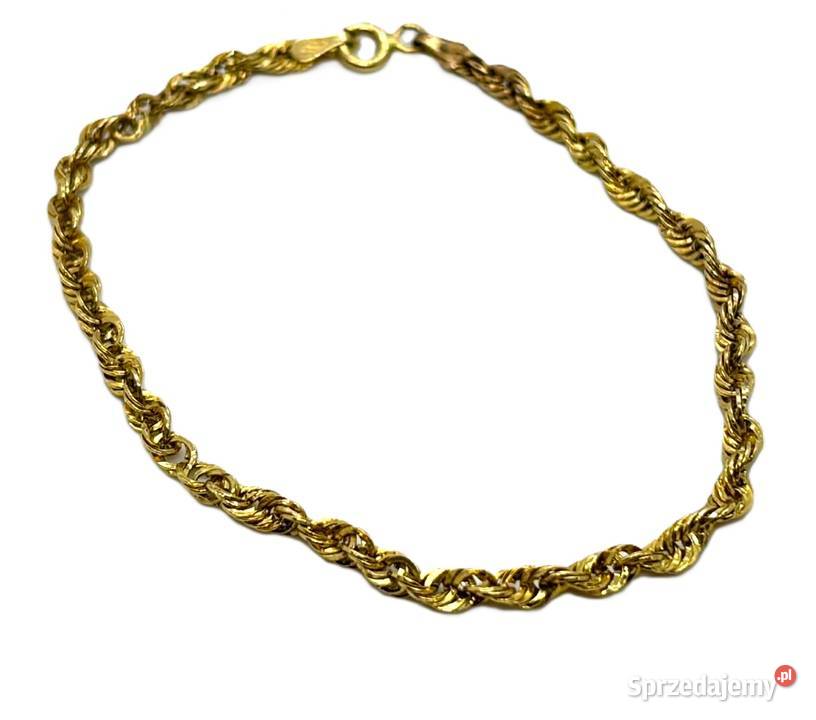 Złota Bransoletka pr 585 142g