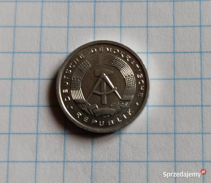 1 FENIG 1 PFENNIG 1988 NRD NIEMCY Numizmatyka Piszczac
