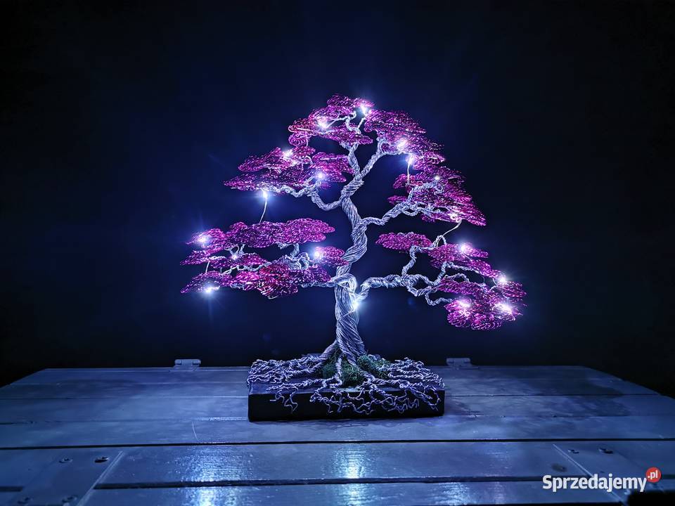Drzewo z metalu 25 oświetlone Bolesławiec