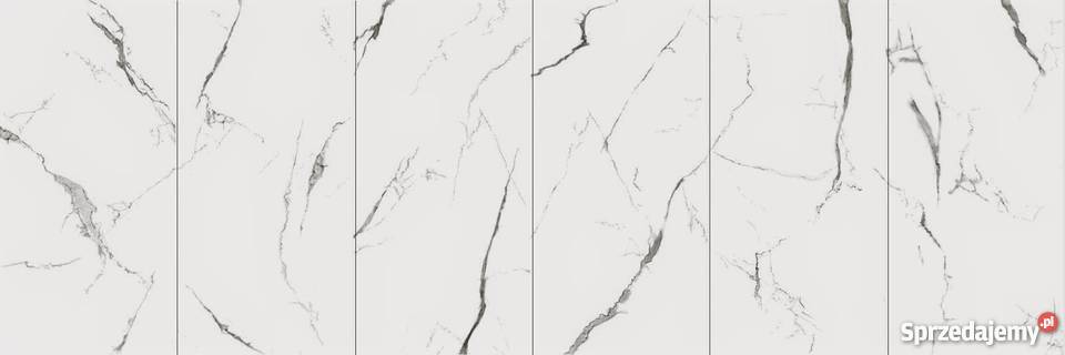 Gres Szkliwiony Bianco Carrara River 60 x 1195 x