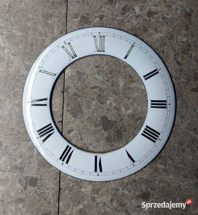 T137 Tarcza starego zegara pierścień godzinowy Tczew