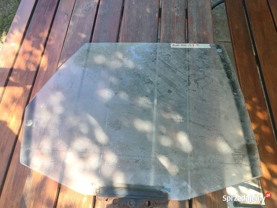 Audi 100 C3 cygaro Szyba boczna Lewy Tył Boczne (drzwi) Stargard