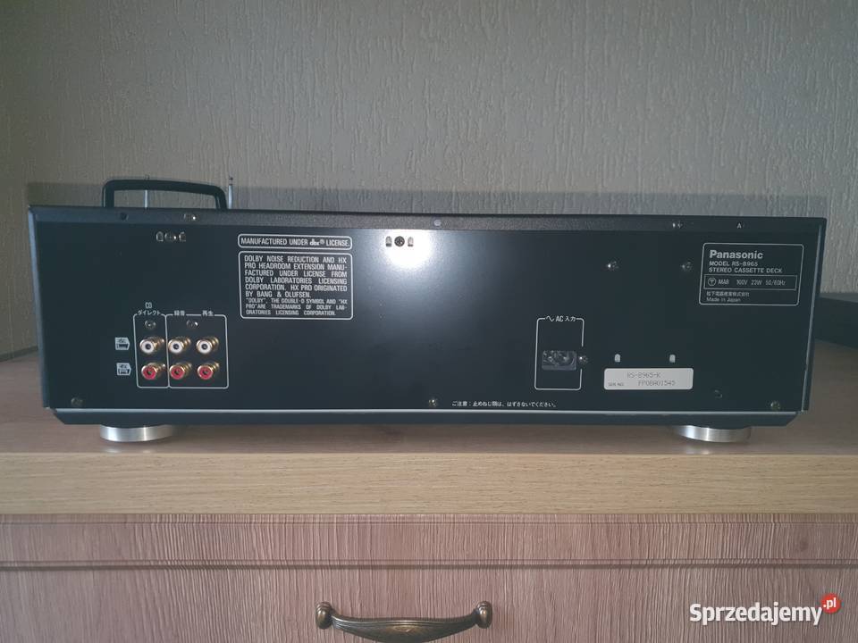 Panasonic rs bx 965