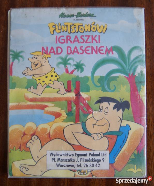 Hanna Barbera Flintstonowie Igraszki basenem Bohaterowie telewizyjni Parczew