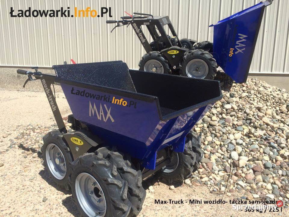 Truck Mini wozidło taczka samojezdna 365 225 l Wozidła
