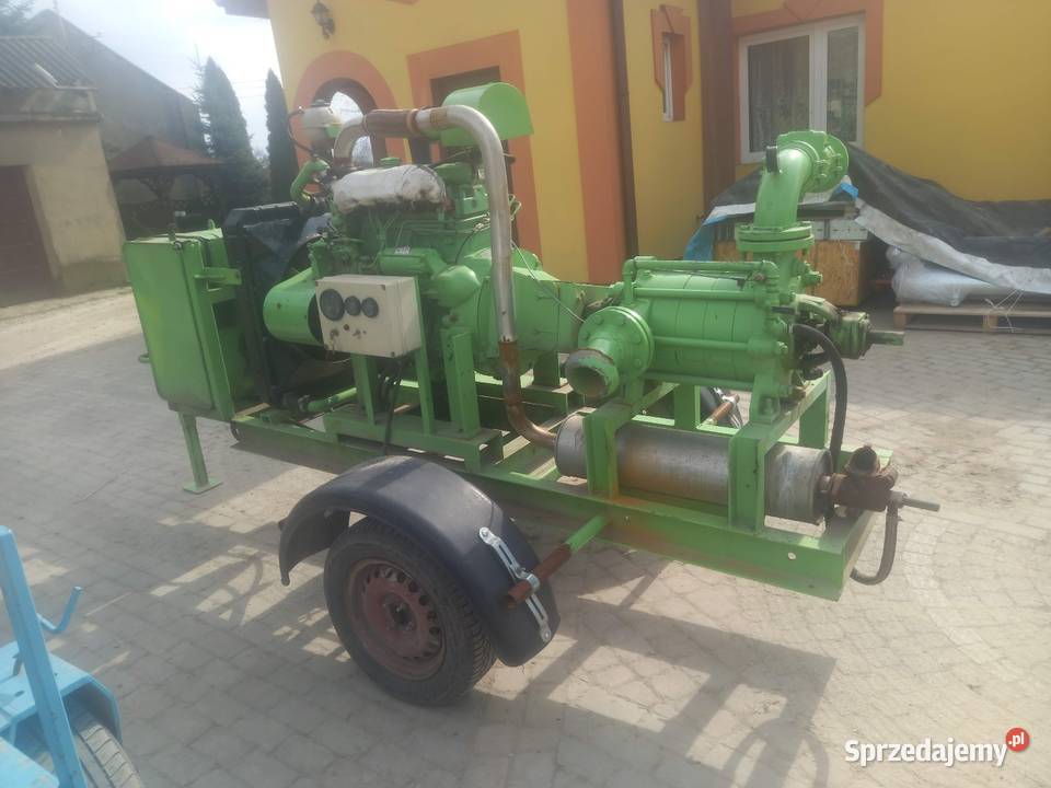 Motopompa do deszczowni Błonie