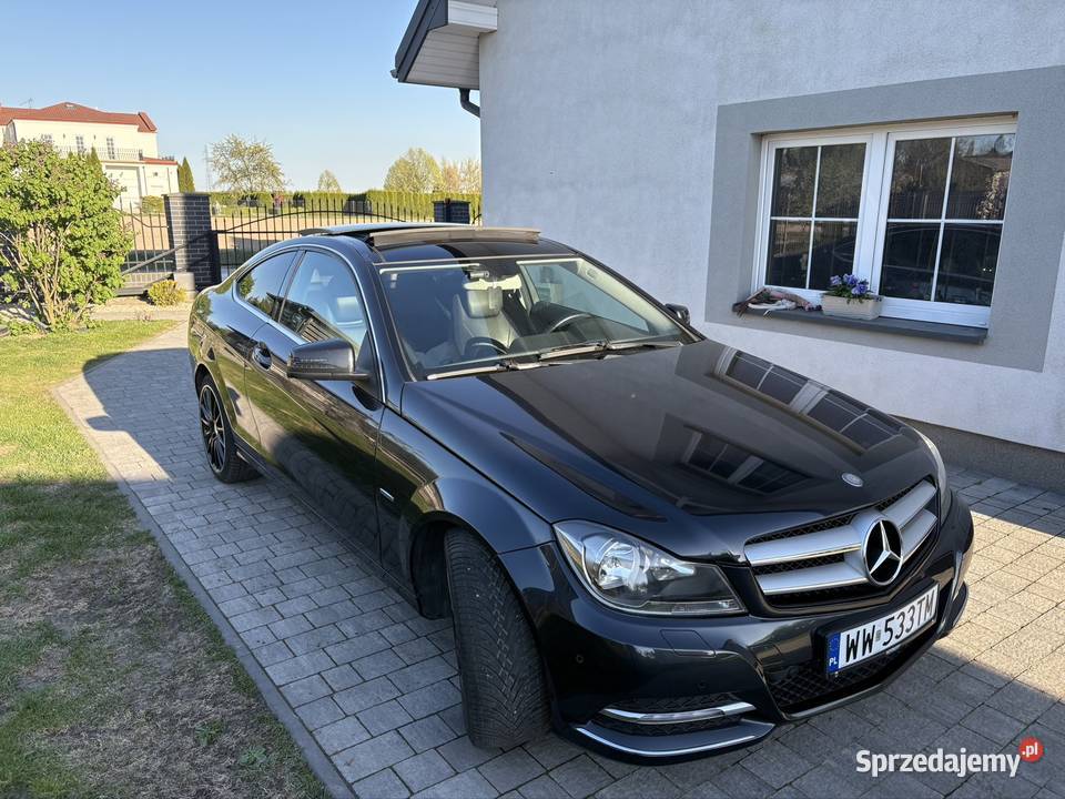 MercedesBenz c klasa w204 coupe elektrycznie ustawiane fotele Błonie