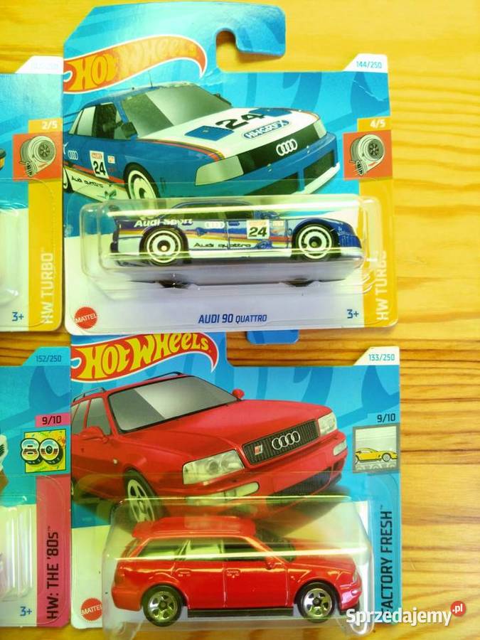 Hot Wheels Audi zestaw 5 modelików