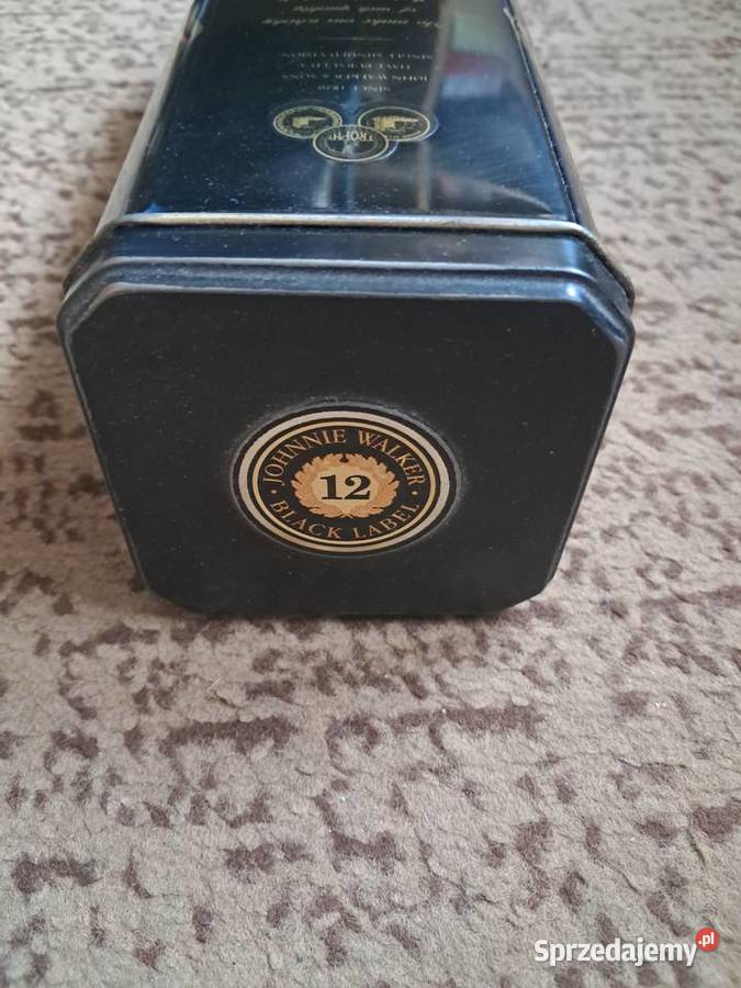 Puszka metalowa Johnnie Walker Gdańsk