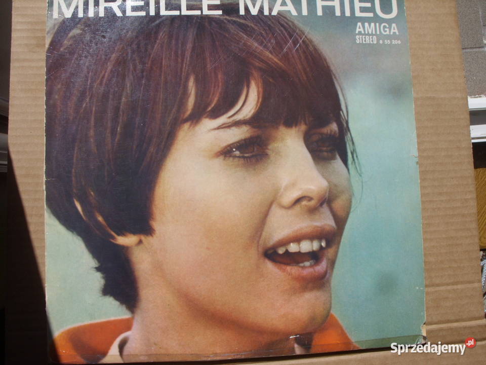 Winyl LP MIREILLE MATHIEUPARIS EN COLERE AMIGA 8 Wołów