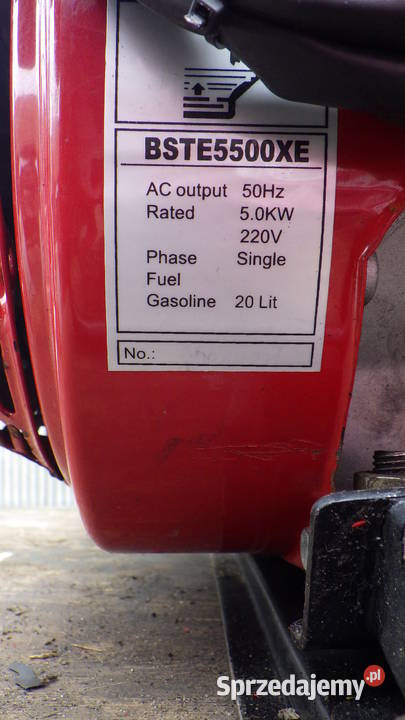 Agregat Generator Prądotwórczy Orginal Nie podkarpackie