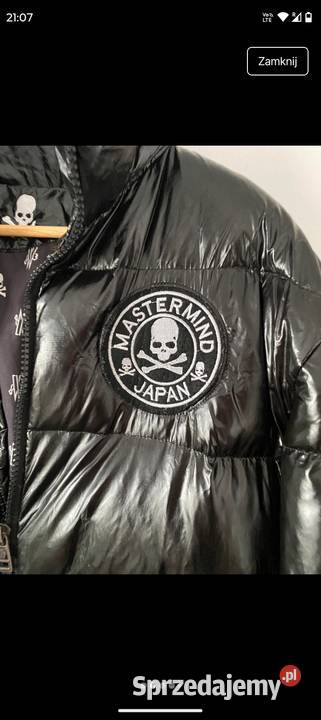 Kurtka zimowa Moncler Mastermind wielkopolskie