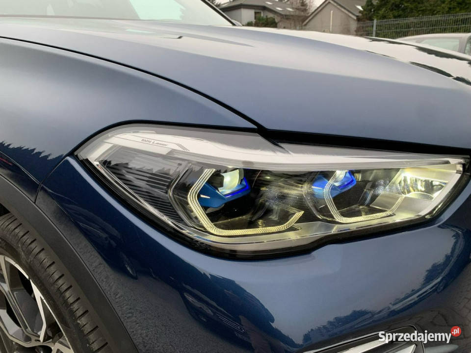 BMW X5 xDrive45e Panorama LASER Kamery Hak G05 aluminiowe felgi Baranowo