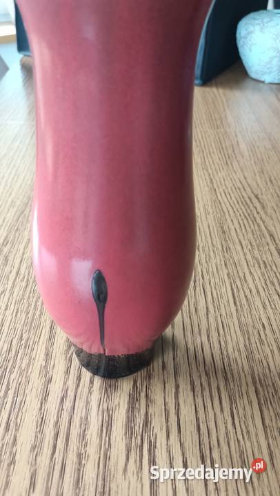 Wazon duży czarne szkło Ebony Zamość