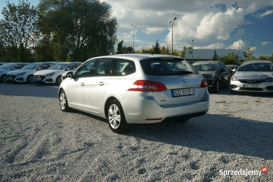 Peugeot 308 16HDI120 Active Salon FV23 GD511PJ światła przeciwmgielne Poznań