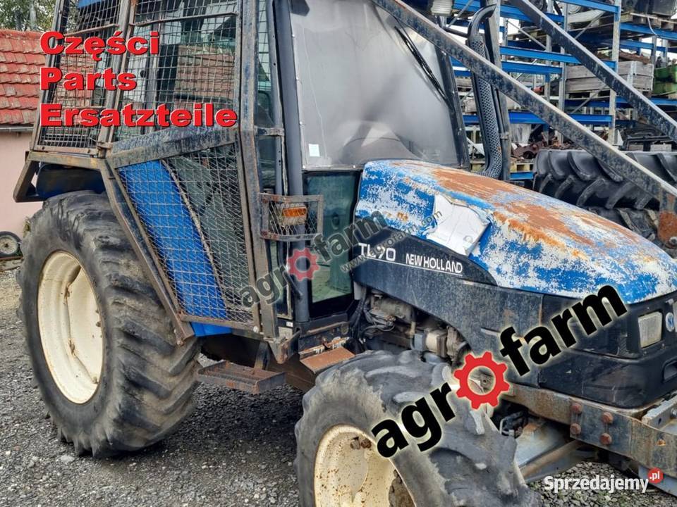 Holland TL70 części silnik skrzynia biegów Pozostałe Byków