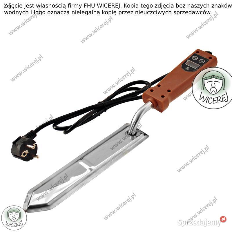 Nóż elektryczny do odsklepiania ramek z Jaśliska