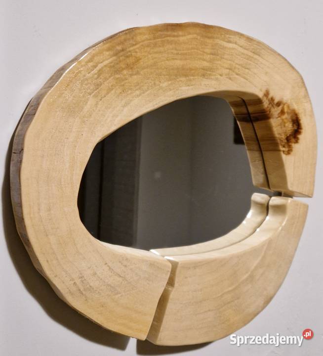 Lustro ścienne ręcznie wykonane dolnośląskie