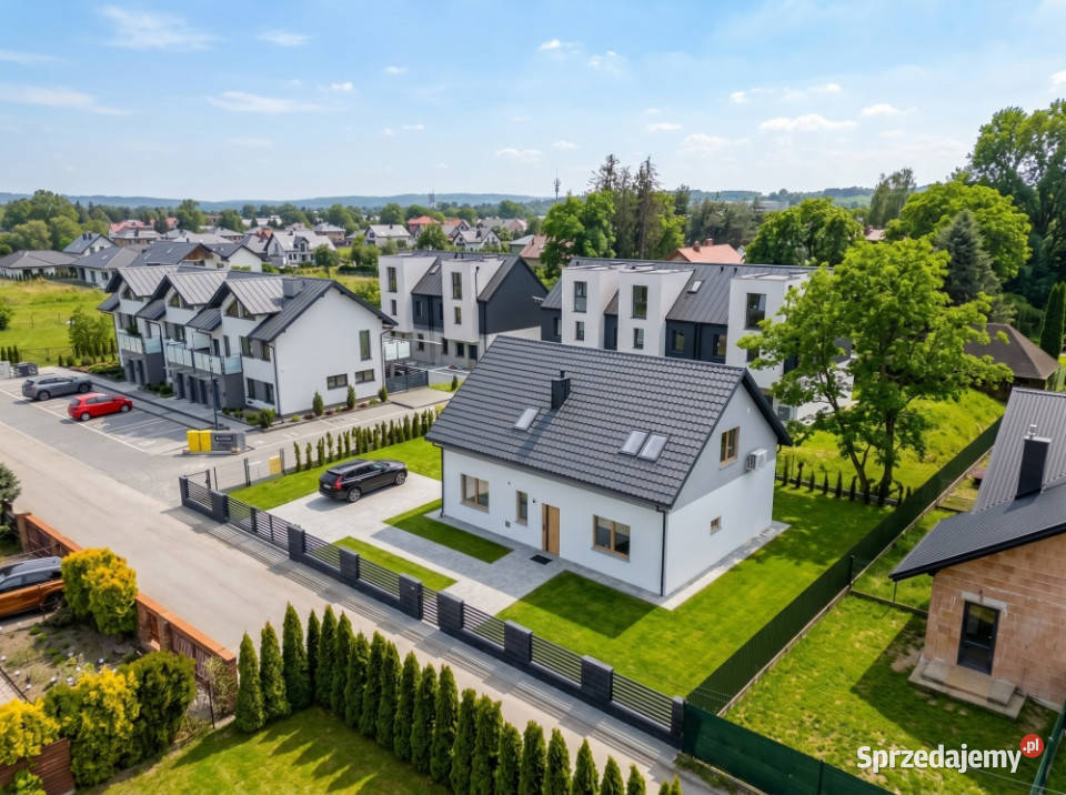 Nowy i wykończony dom w Tarnowie 141m2 5 asfalt małopolskie Tarnów sprzedam