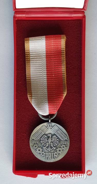 Medal 40lecia Polski Ludowej pudełko K8 mazowieckie Warszawa