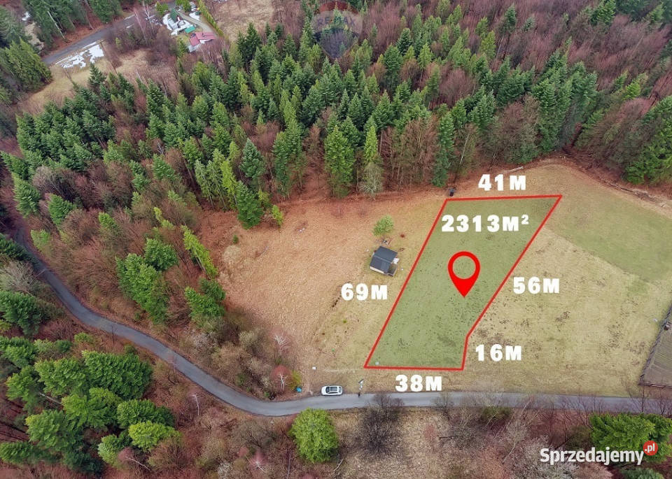 Koszarawa Działka Budowlana Na Sprzedaż śląskie